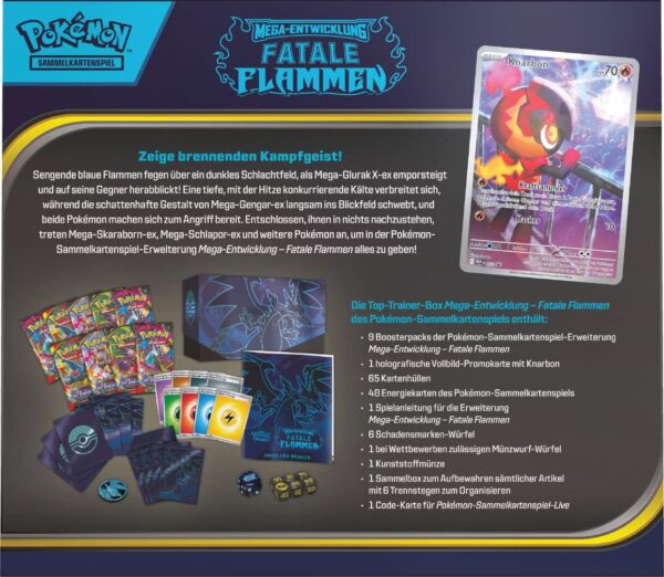 Pokémon Fatale Flammen - Top-Trainer-Box – Bild 3