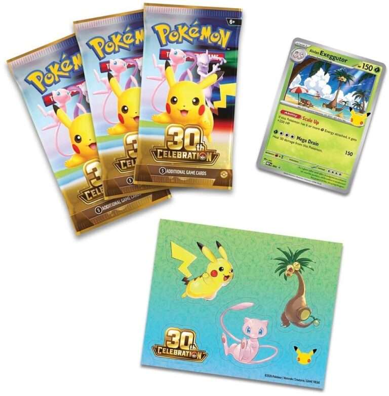 Pokémon "30 Jahre" - Tech-Sticker-Kollektion Alola-Kokowei – Bild 6
