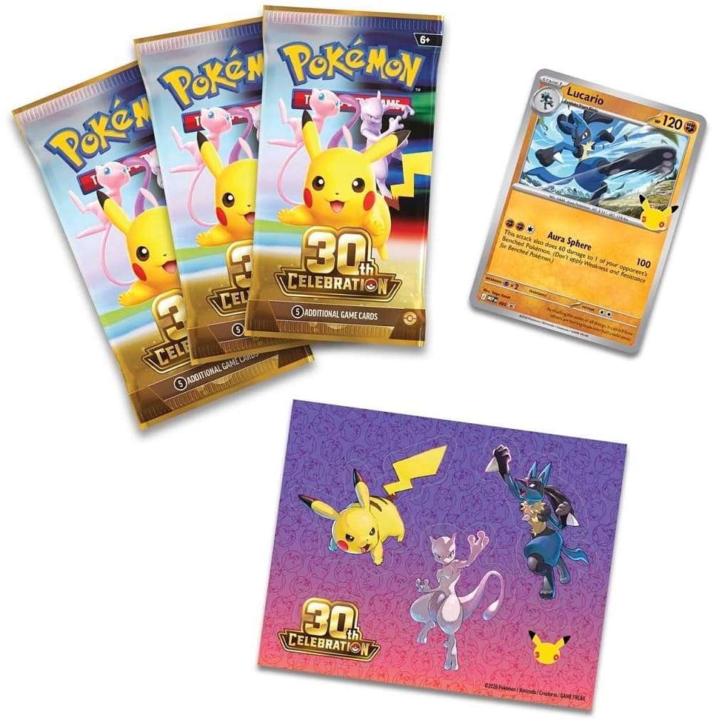 Pokémon "30 Jahre" - Tech-Sticker-Kollektion Lucario – Bild 4