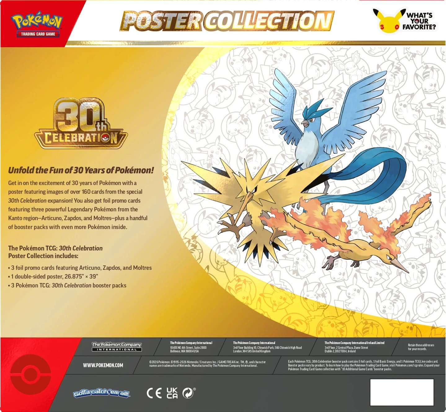 Pokémon "30 Jahre" - Poster Kollektion – Bild 4