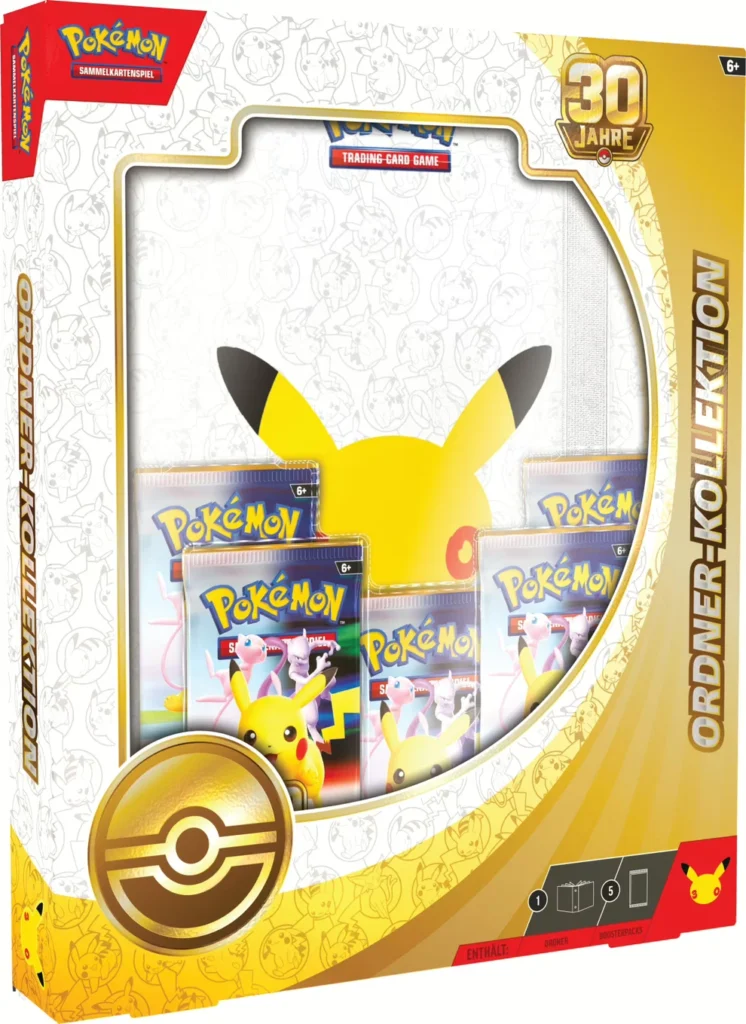 Pokémon "30 Jahre" - Ordner Kollektion